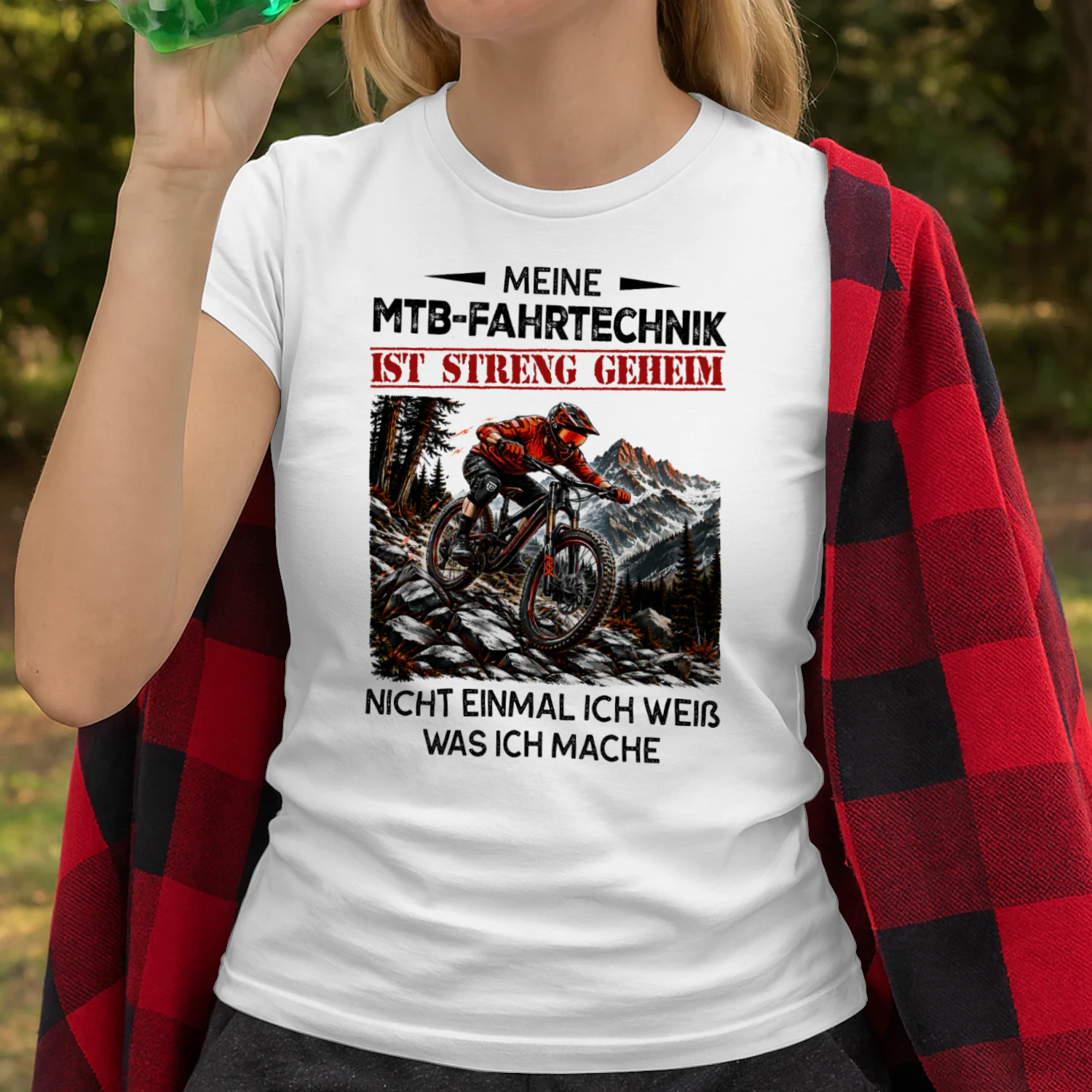 DE-MEINE MTB-FAHRTECHNIK IST STRENG GEHEIM. NICHT EINMAL ICH WEIB WAS ICH MACHE
