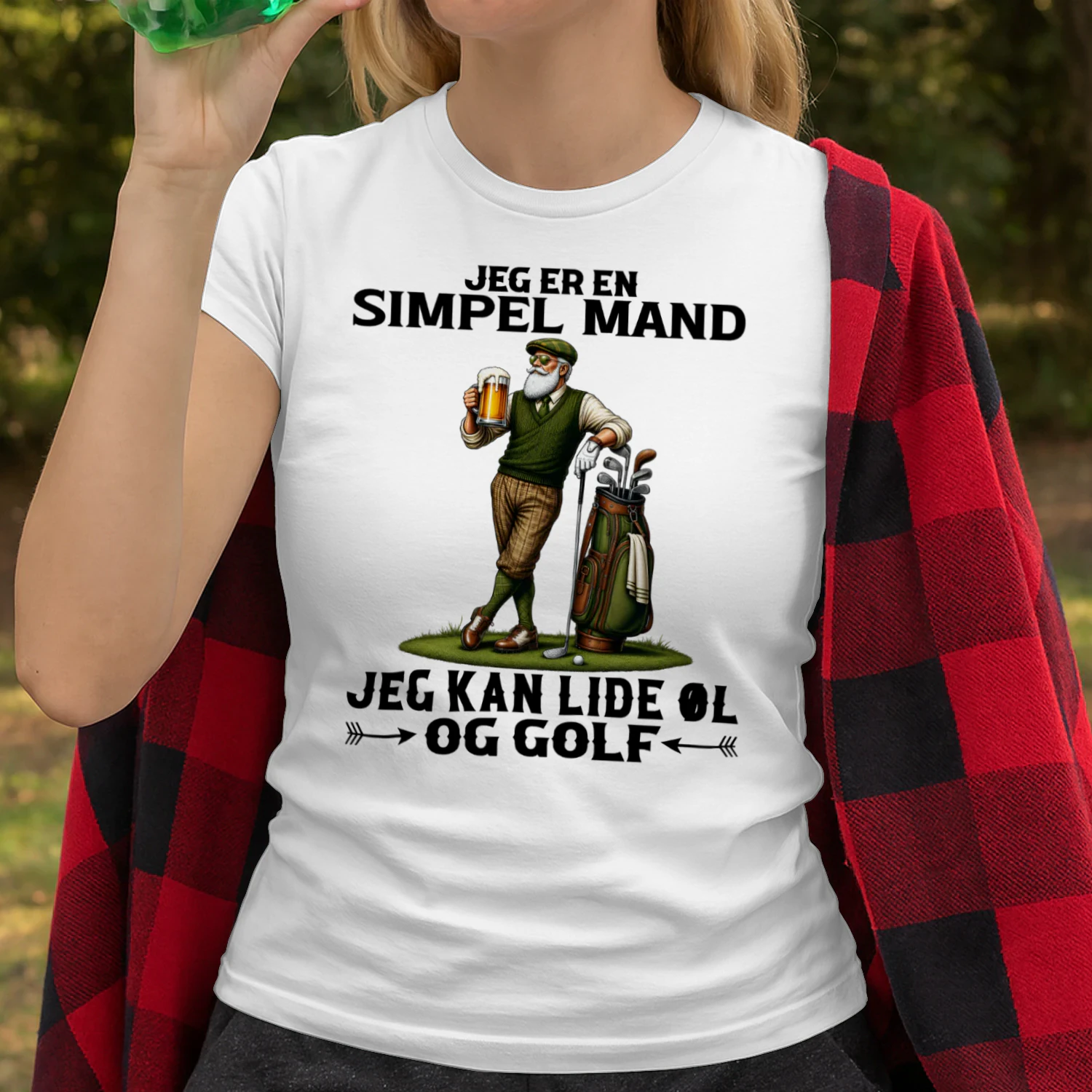 DK-Jeg er en simpel mand, jeg kan lide øl og golf