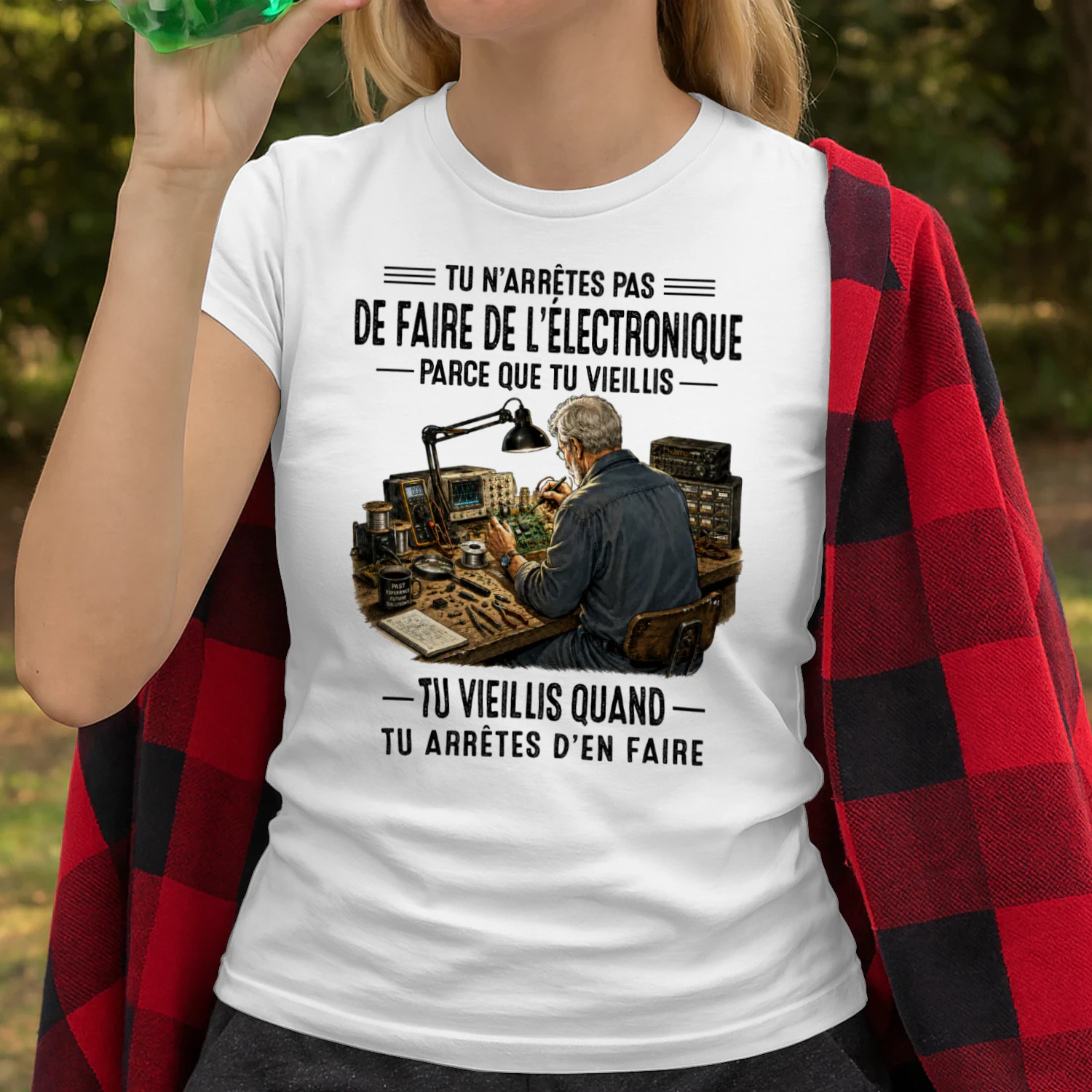 FR-You don't stop building electronics when you get old. You get old when you stop building