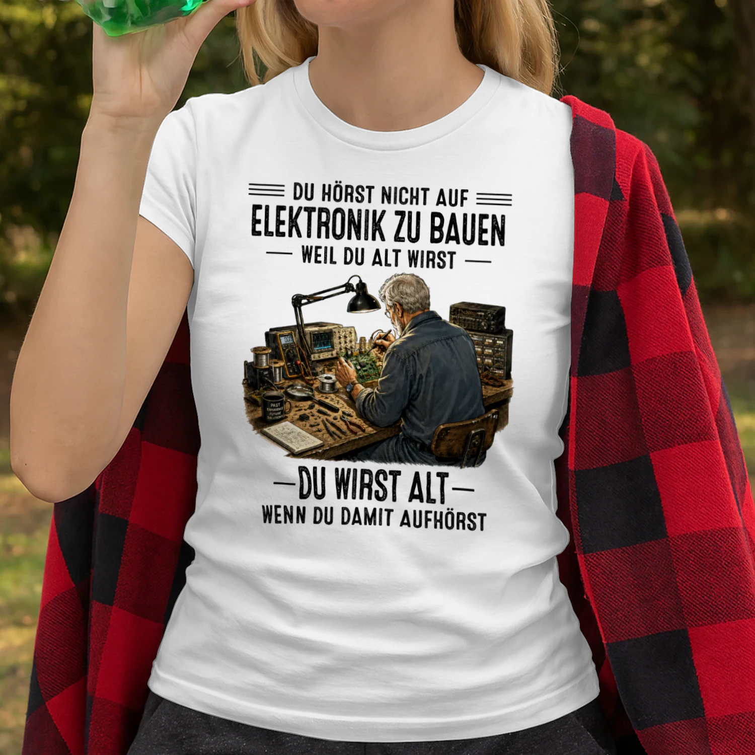 DE-You don't stop building electronics when you get old. You get old when you stop building