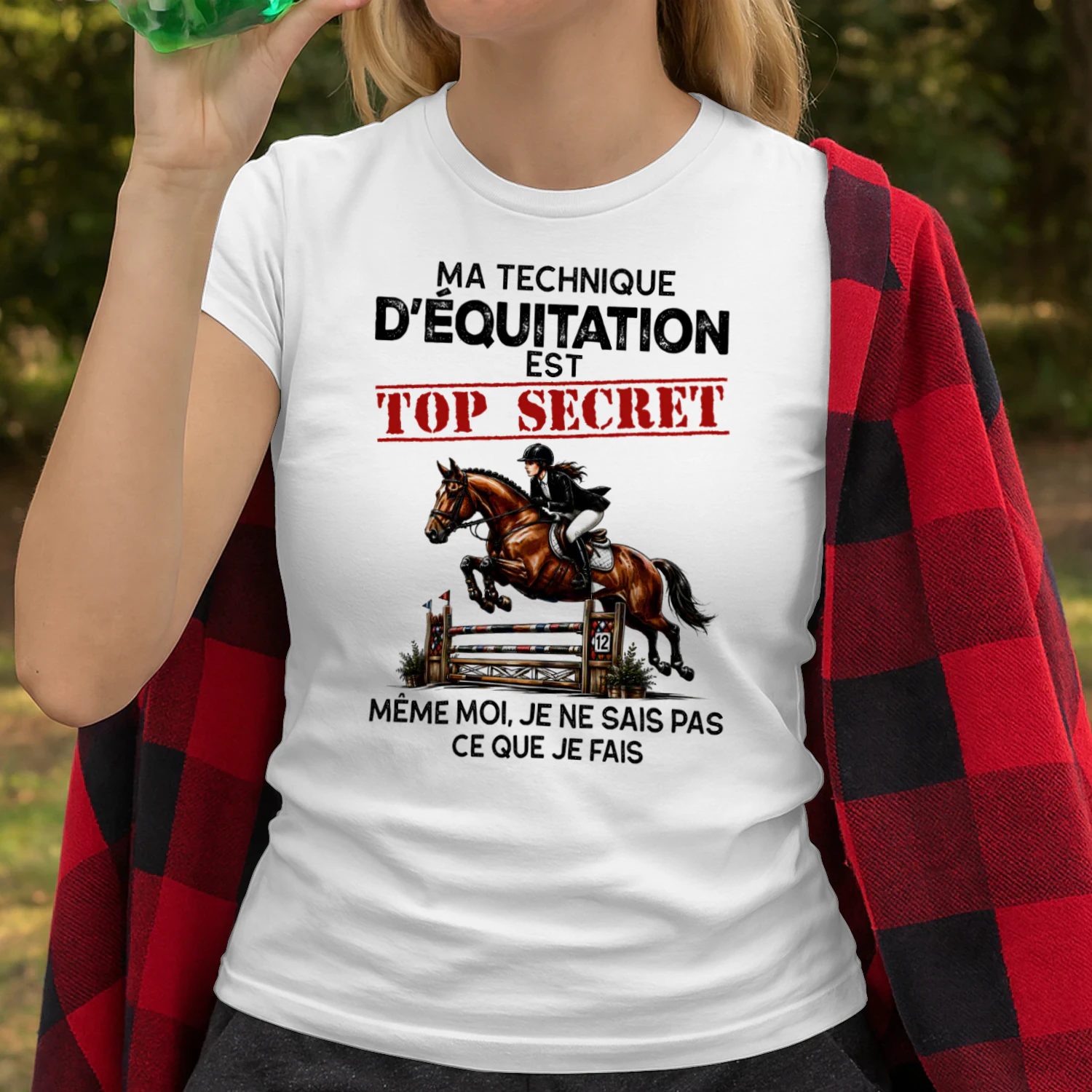 FR-My horse riding technique is top secret, even I don't know what I am doing