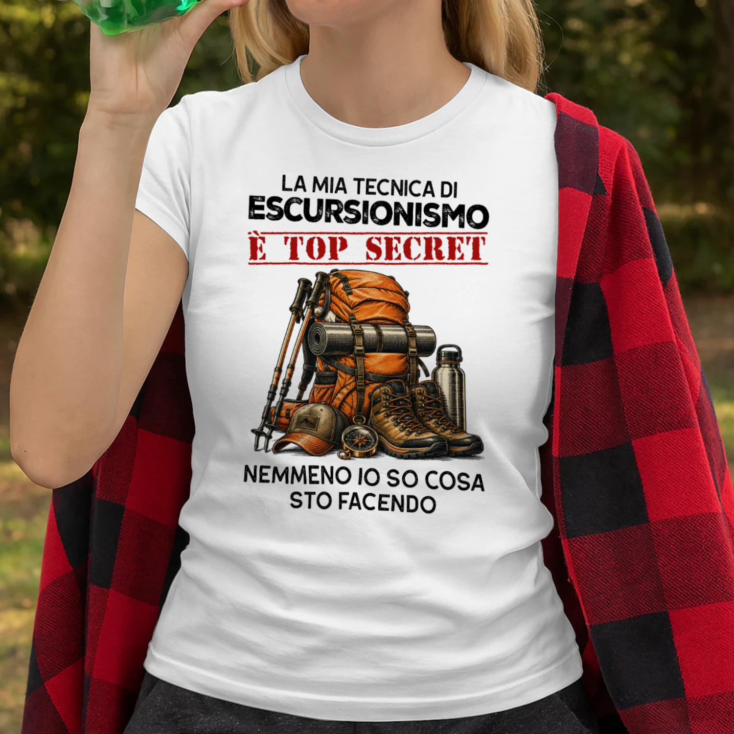 IT-My hiking technique is top secret