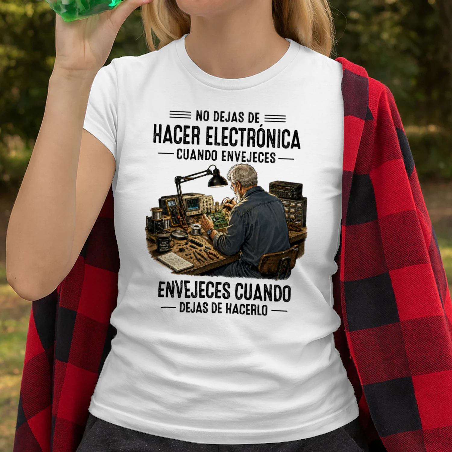 ES-You don't stop building electronics when you get old. You get old when you stop building