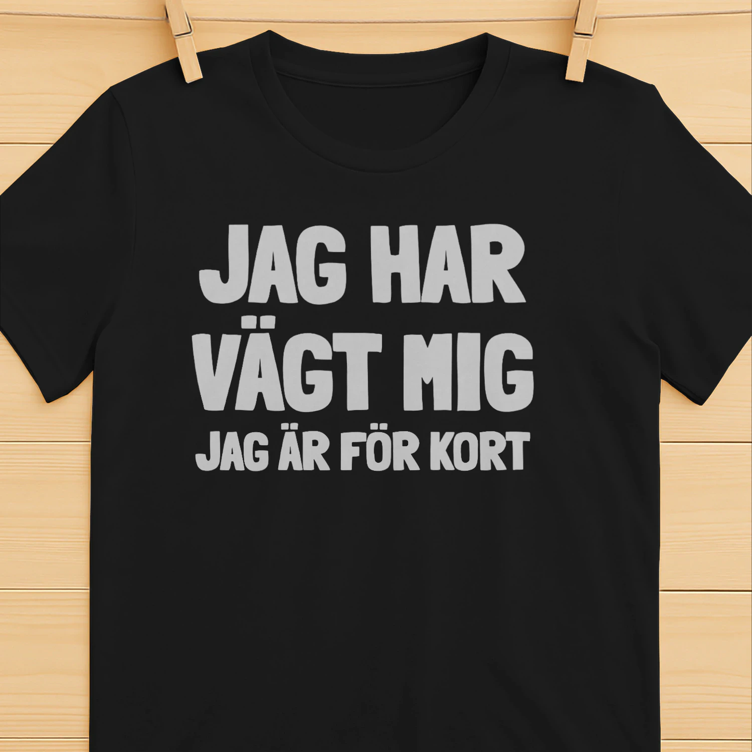 SE-JAG HAR VÄGT MIG JAG ÄR FÖR KORT