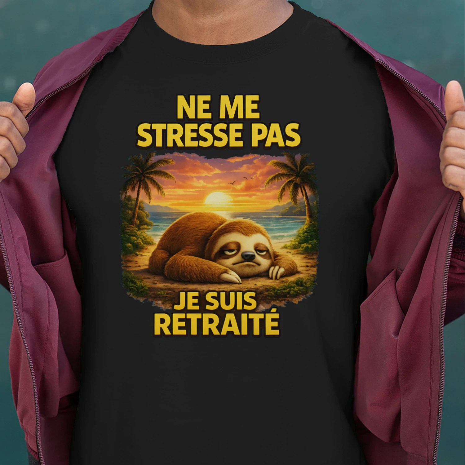FR-NE ME STRESSE PAS. JE SUIS RETRAITÉ