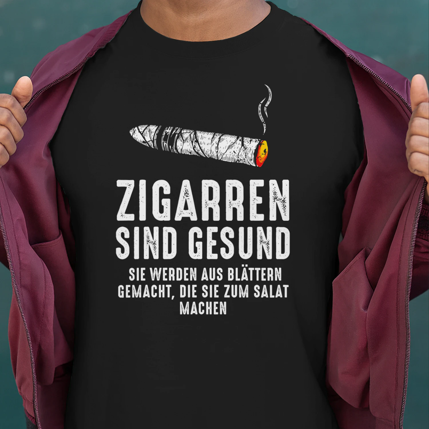 DE-ZIGARREN SIND GESUND