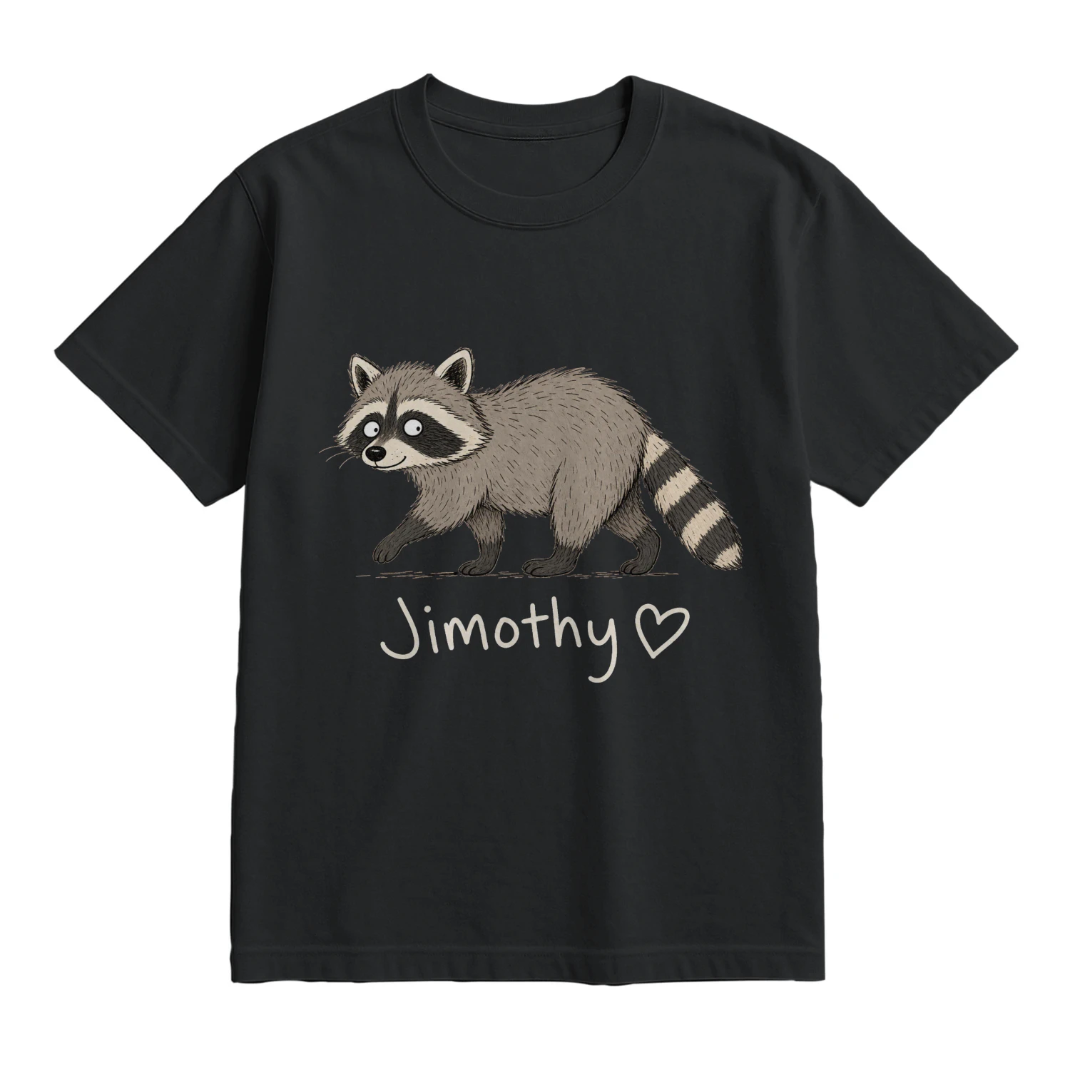 Comfort Colors® 1717 Vintage Raccoon "Jimothy" Graphic Tee