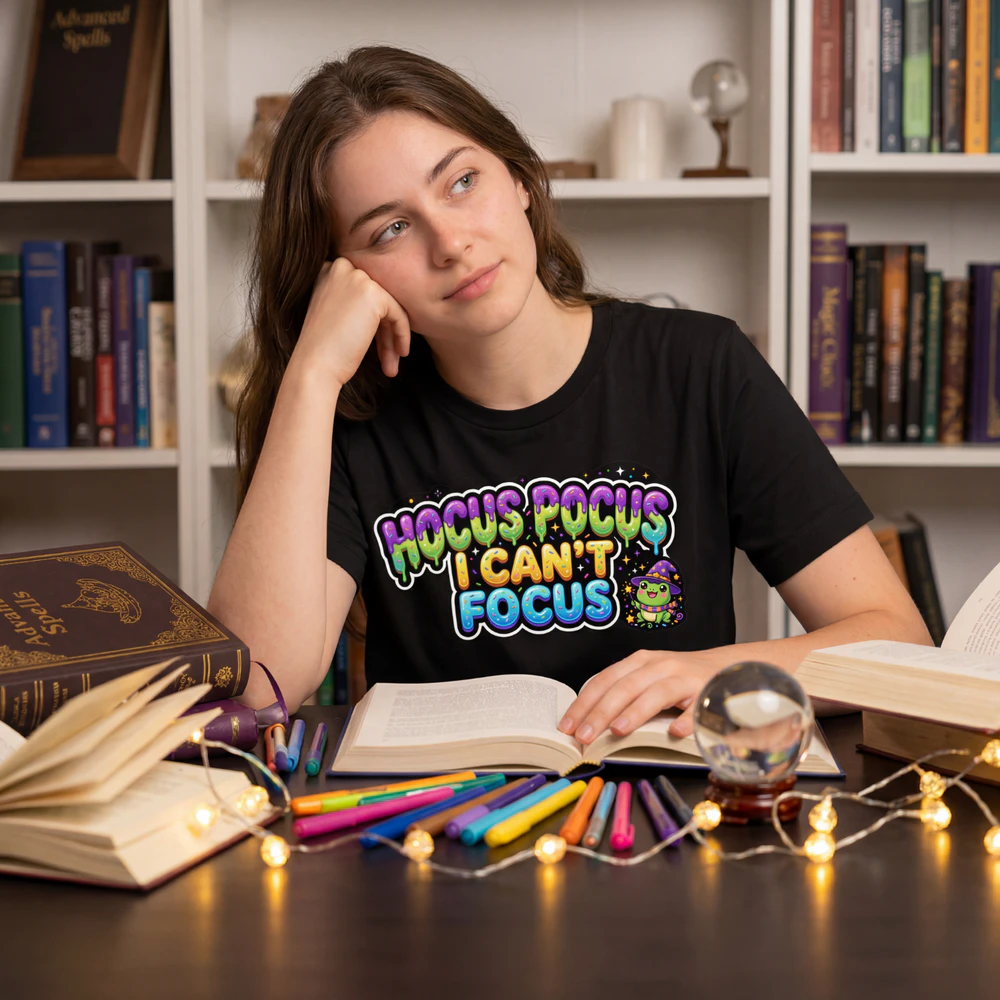 Hocus Pocus I Can't Focus Classic Women's T-shirt