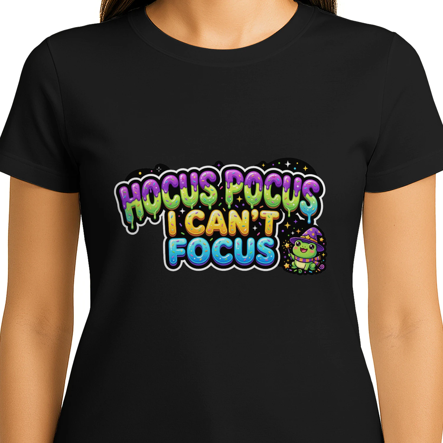 Hocus Pocus I Can't Focus Classic Women's T-shirt