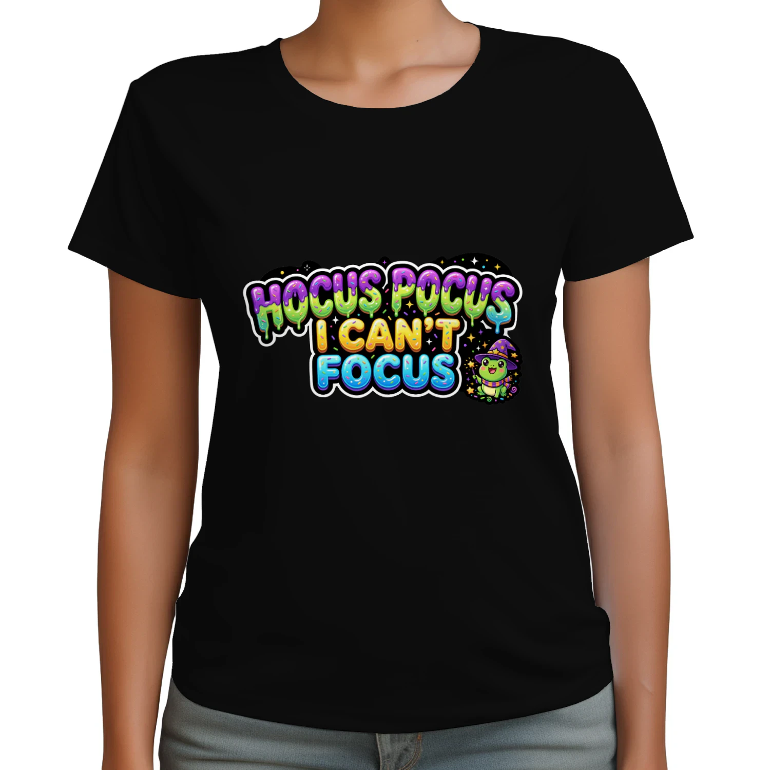 Hocus Pocus I Can't Focus Classic Women's T-shirt