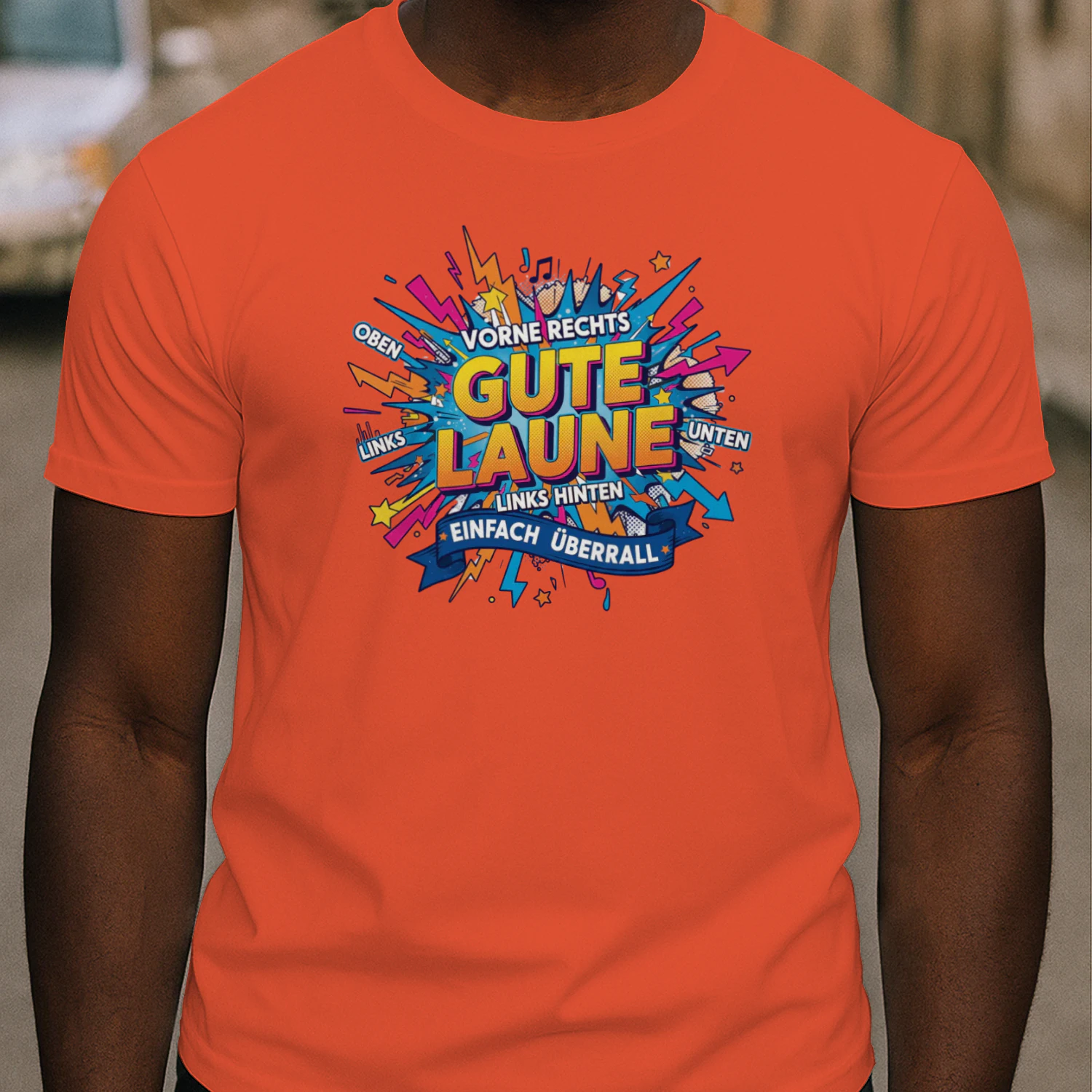 Gute Laune Oben Unten für Mallorca,Malle, Apres Ski Geschenk T-Shirt