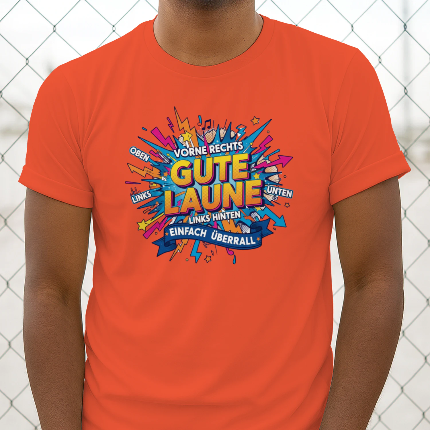 Gute Laune Oben Unten für Mallorca,Malle, Apres Ski Geschenk T-Shirt