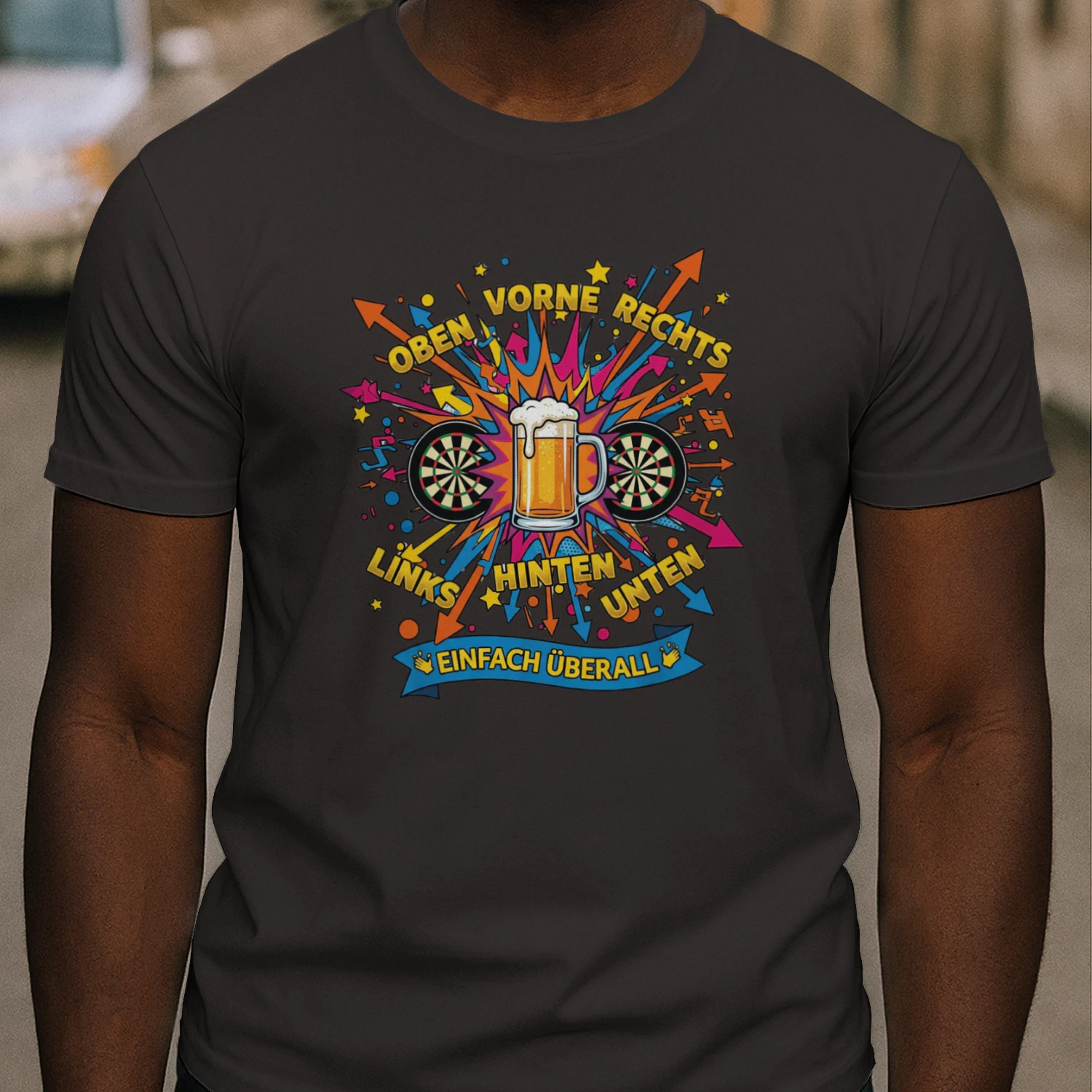 Gute Laune Oben Unten für Mallorca,Malle, Apres Ski T-Shirt