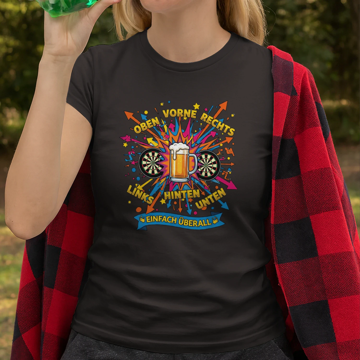 Gute Laune Oben Unten für Mallorca,Malle, Apres Ski T-Shirt