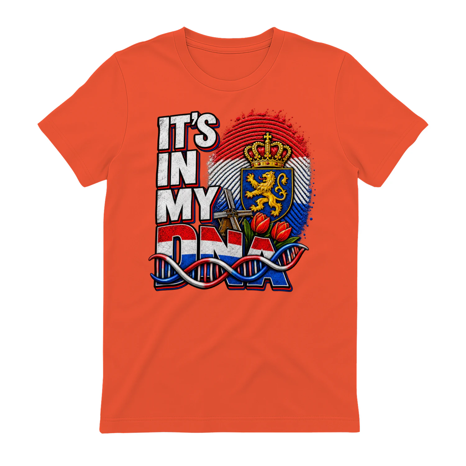 "It's in my DNA" T-shirt – Cadeau voor Nederlandse wortels, Nederlandse trots, Nederlandse afkomst, familiegeschiedenis & Nederlands erfgoed