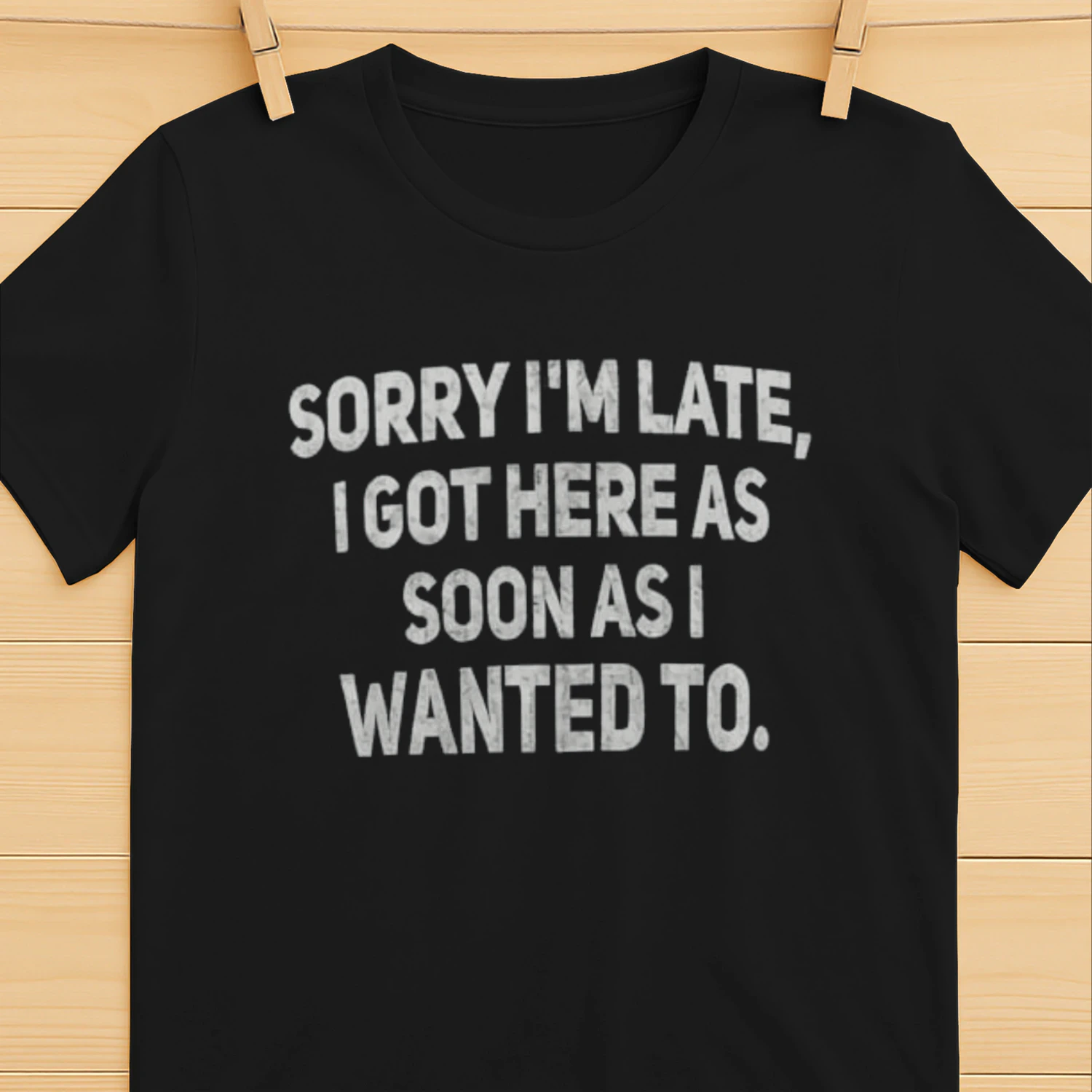 SORRY I M LATE