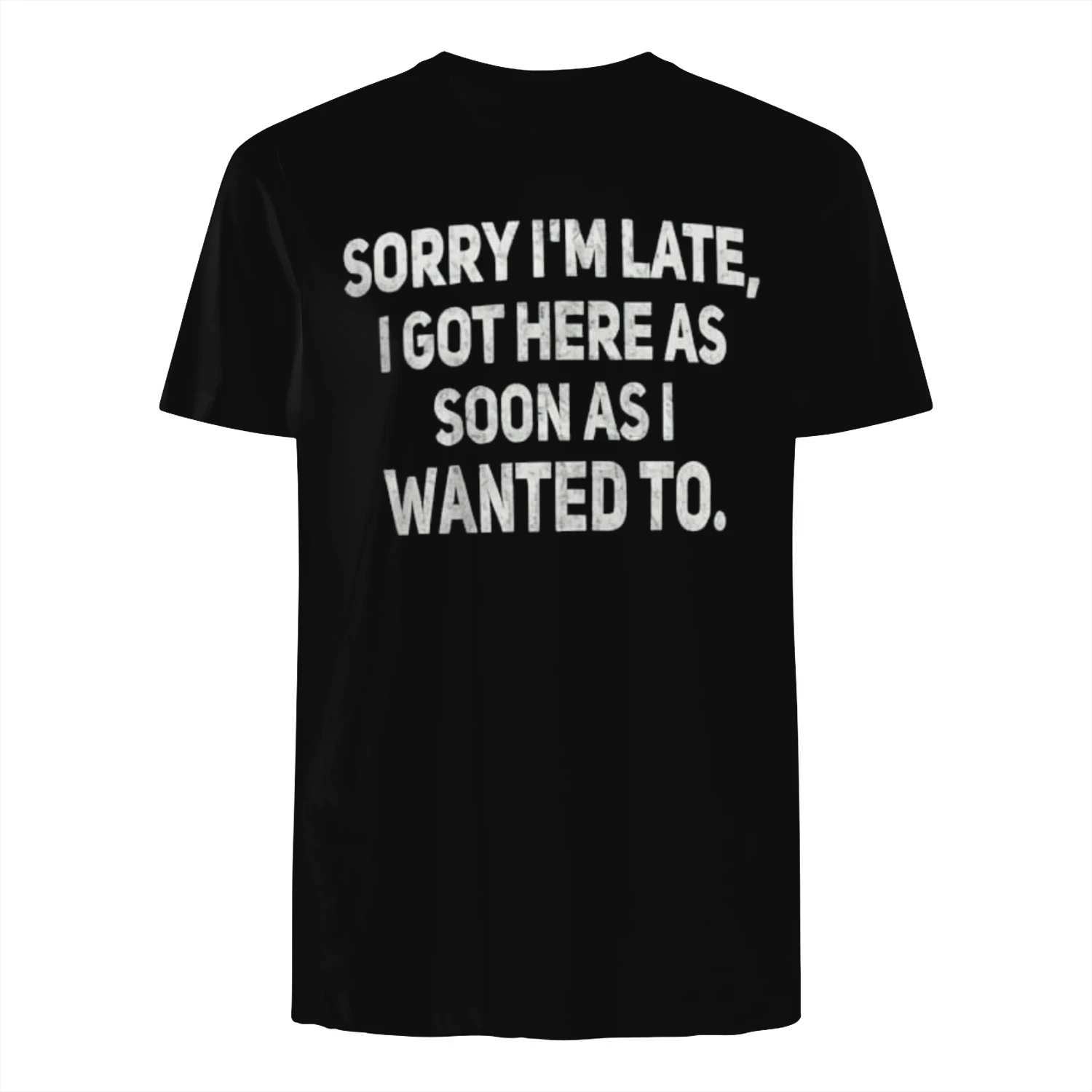 SORRY I M LATE