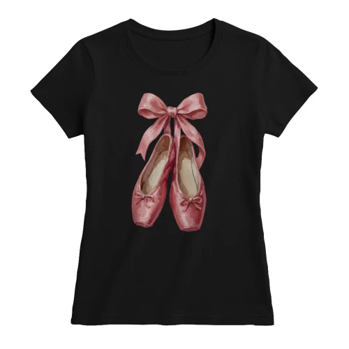 Pink Ballet Shoes Shirt