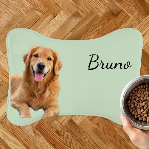 Personalized Pet Feeding Mat,