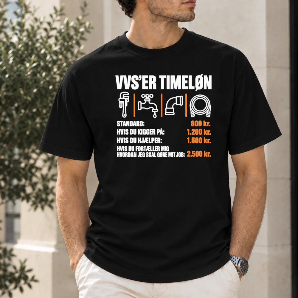 VVS'er Timeløn (Kun Få Stykker Tilbage)