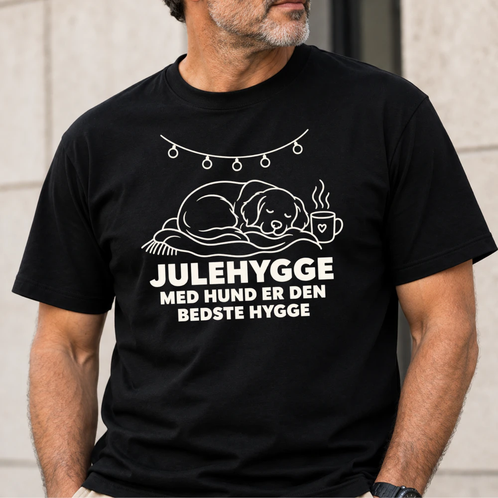Julehygge Med Hund - Limited Edition T-Shirt