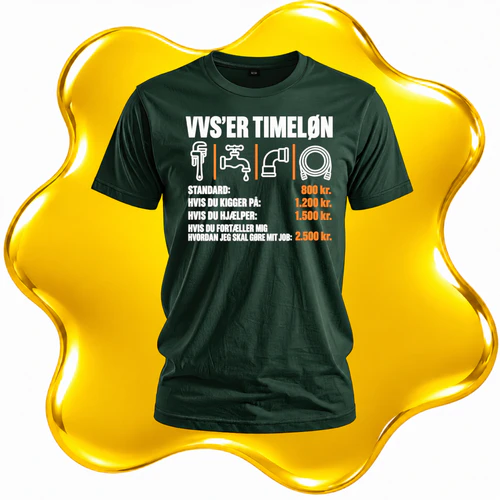 VVS'er Timeløn (Kun Få Stykker Tilbage)