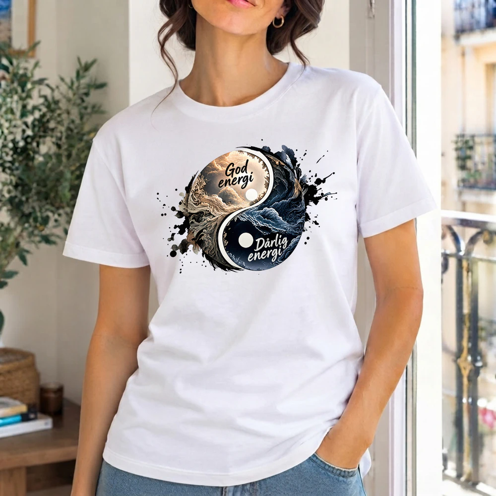 God & Dårlig Energi T-Shirt - Eksklusiv Begrænset Udgave