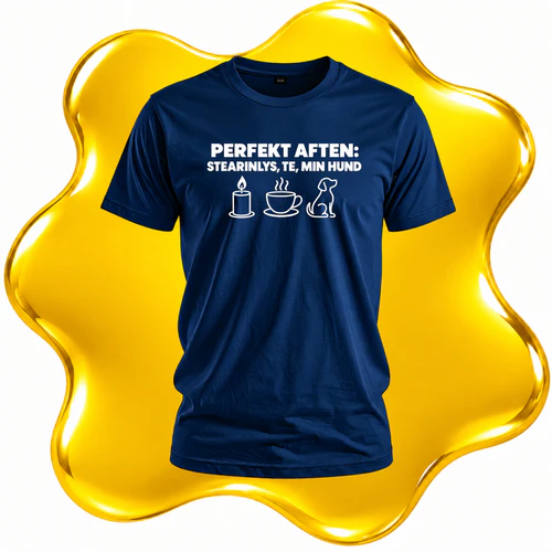 Perfekt Aften: Stearinlys, Te, Min Hund