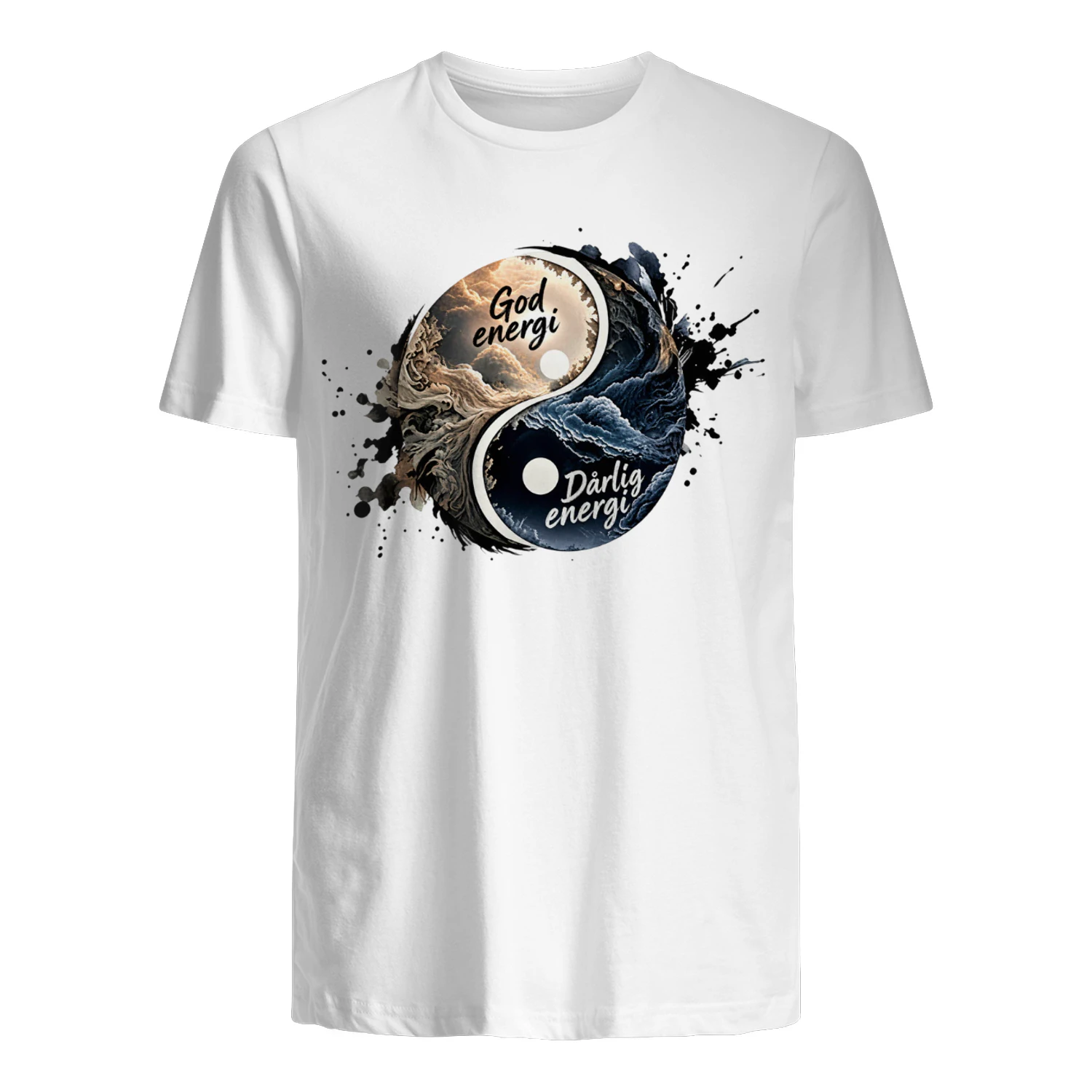 God & Dårlig Energi T-Shirt - Eksklusiv Begrænset Udgave