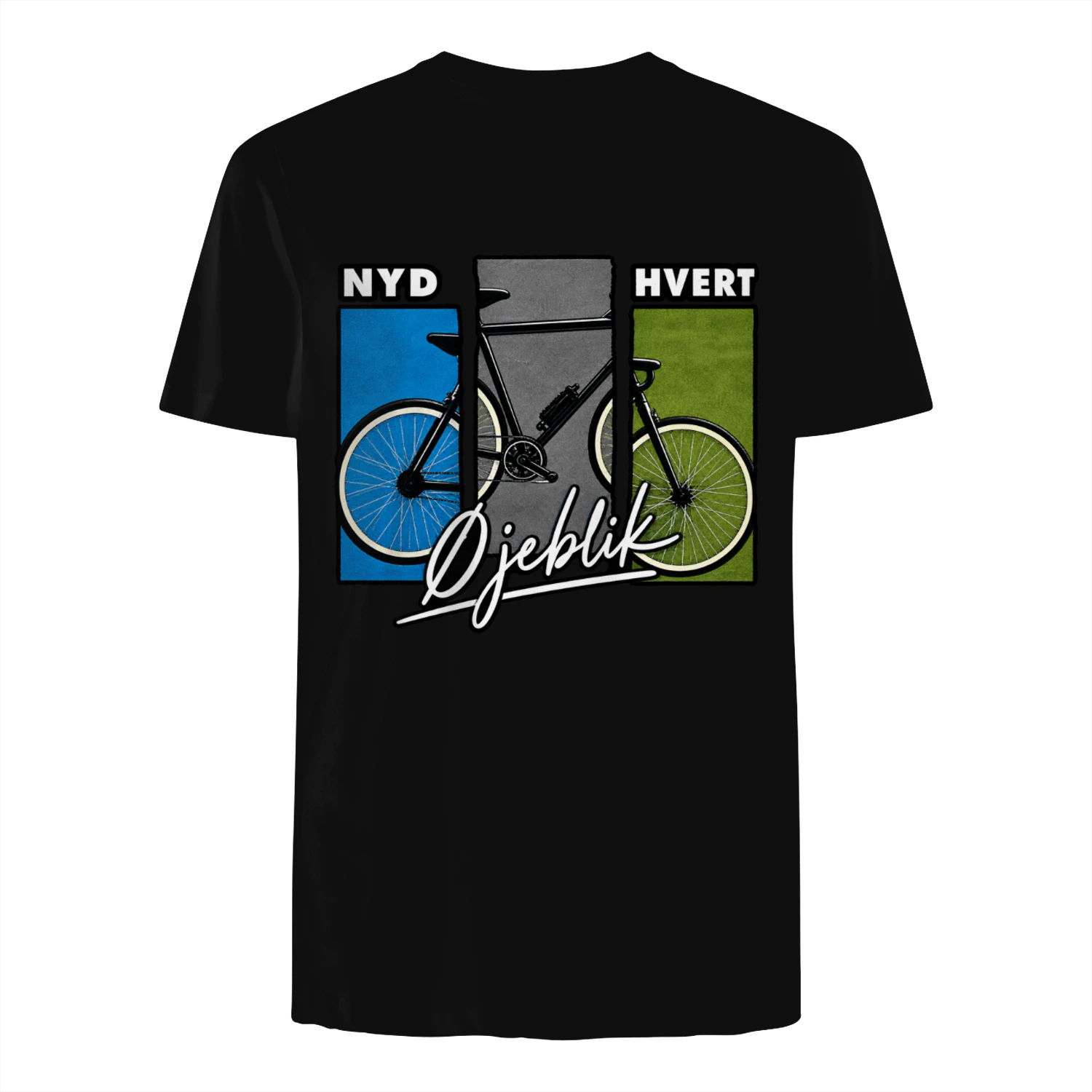 [Premium] Nyd Hvert Øjeblik T-Shirt – Cykling & Lifestyle (Begrænset Antal)   