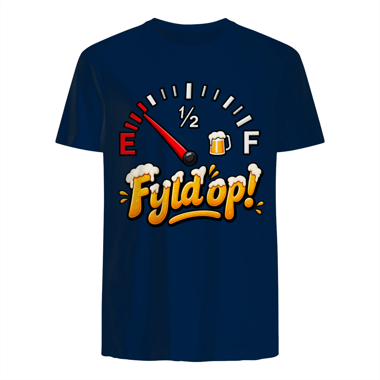 Fyld op! Øl T-Shirt - Eksklusiv Begrænset Udgave