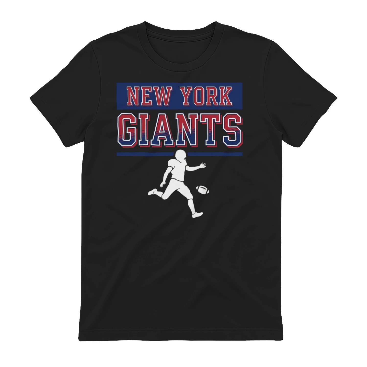  funny New York Football Fan T-Shirt Big Blue Game Day Graphic Tee 🏈 Show Your Team Spirit
