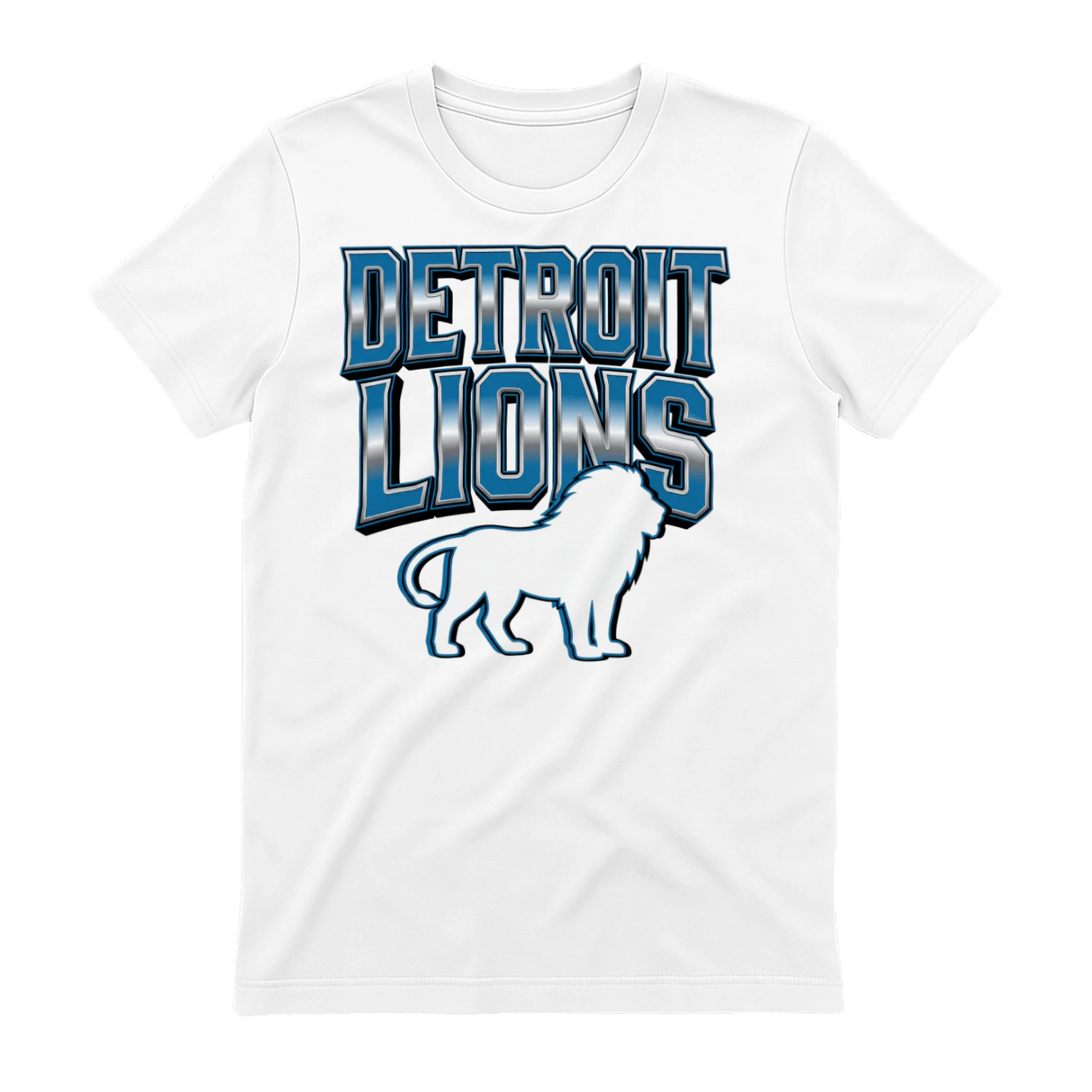 Detroit Football Fan T-Shirt Honolulu Blue Game Day Graphic Tee 🏈 Show Your City Pride