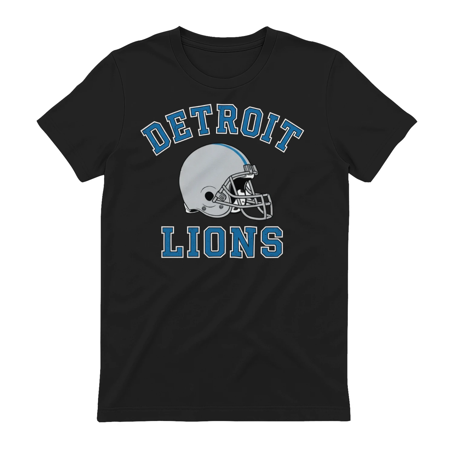  Detroit Football Fan T-Shirt Honolulu Blue Game Day Graphic Tee 🏈 Show Your City Pride