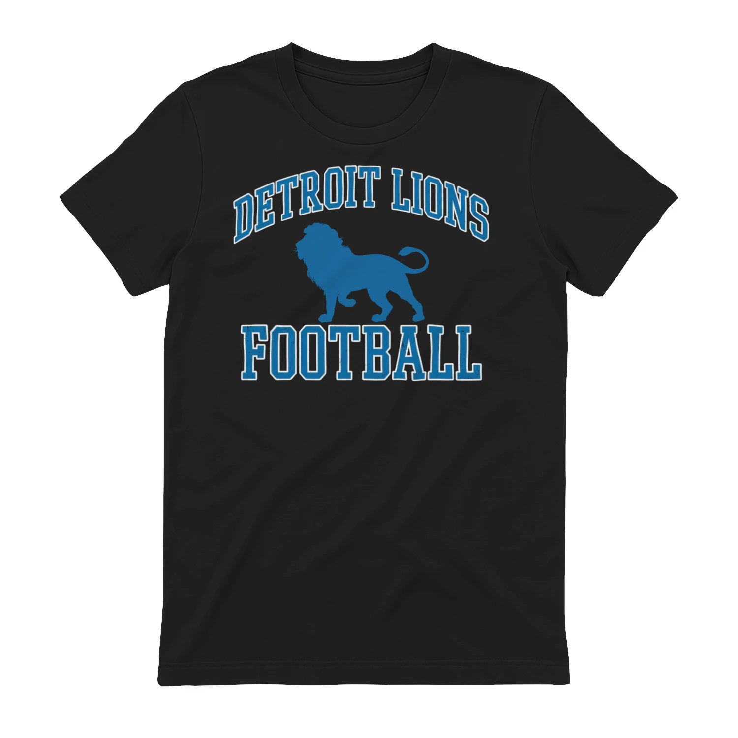 Detroit Football Fan T-Shirt Honolulu Blue Game Day Graphic Tee 🏈 Show Your City Pride