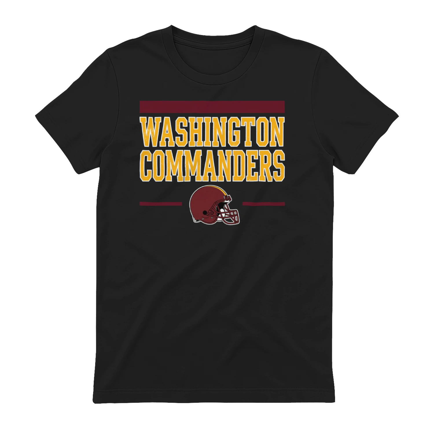 Washington Football Fan T-Shirt Burgundy & Gold Game Day Graphic Tee 🏈 Show Your City Spirit