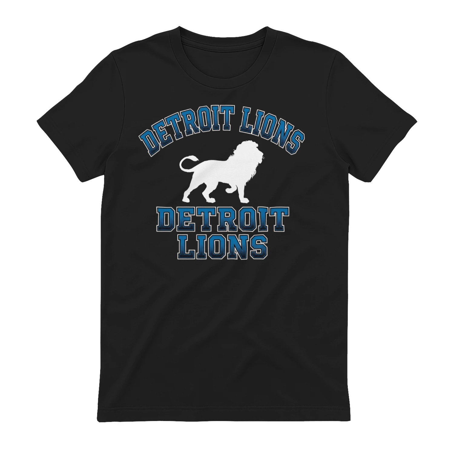 Detroit Football Fan T-Shirt Honolulu Blue Game Day Graphic Tee 🏈 Show Your City Pride