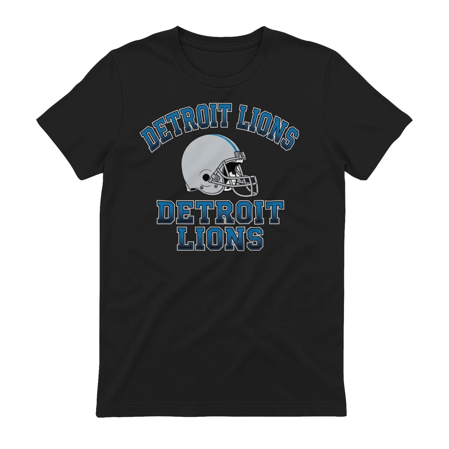  Detroit Football Fan T-Shirt Honolulu Blue Game Day Graphic Tee 🏈 Show Your City Pride