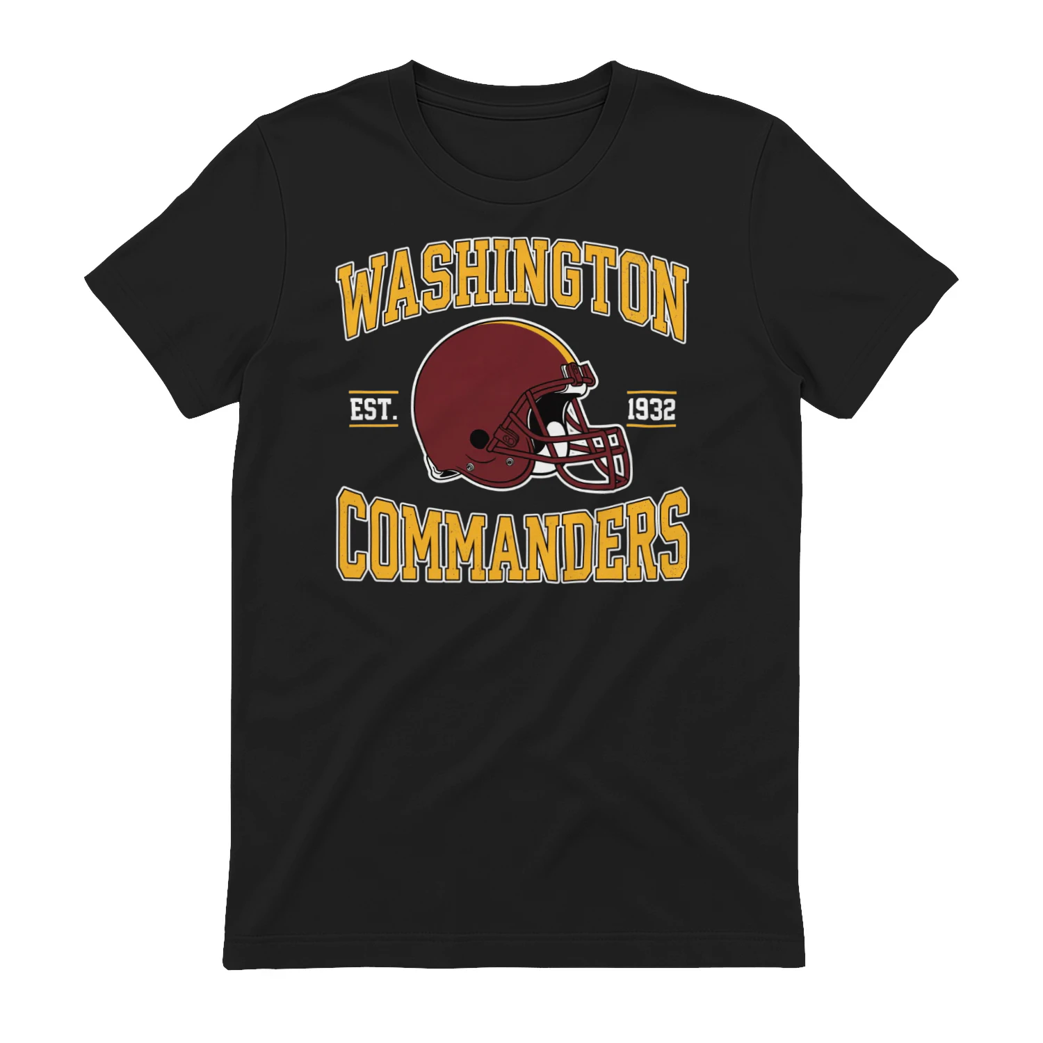 Washington Football Fan T-Shirt Burgundy & Gold Game Day Graphic Tee 🏈 Show Your City Spirit
