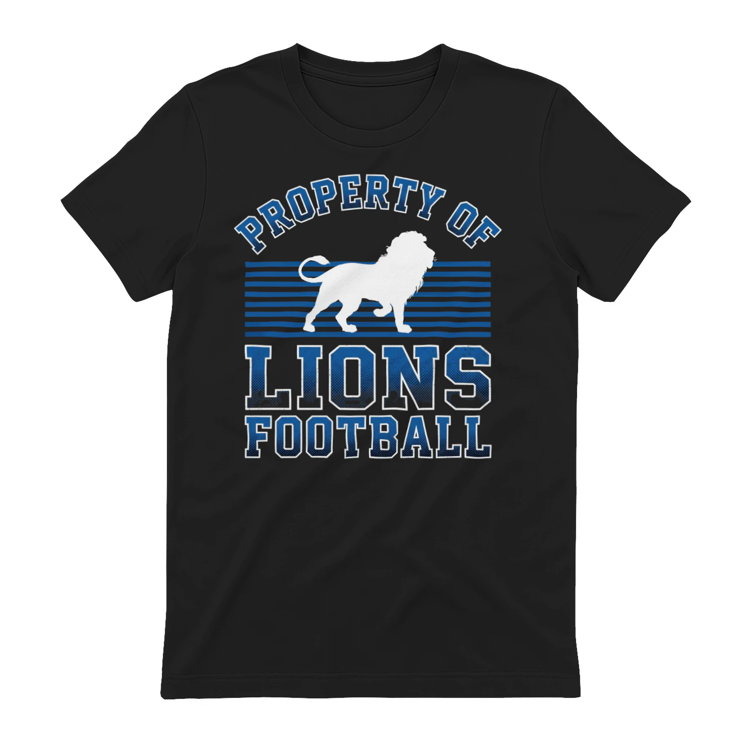  Detroit Football Fan T-Shirt Honolulu Blue Game Day Graphic Tee 🏈 Show Your City Pride