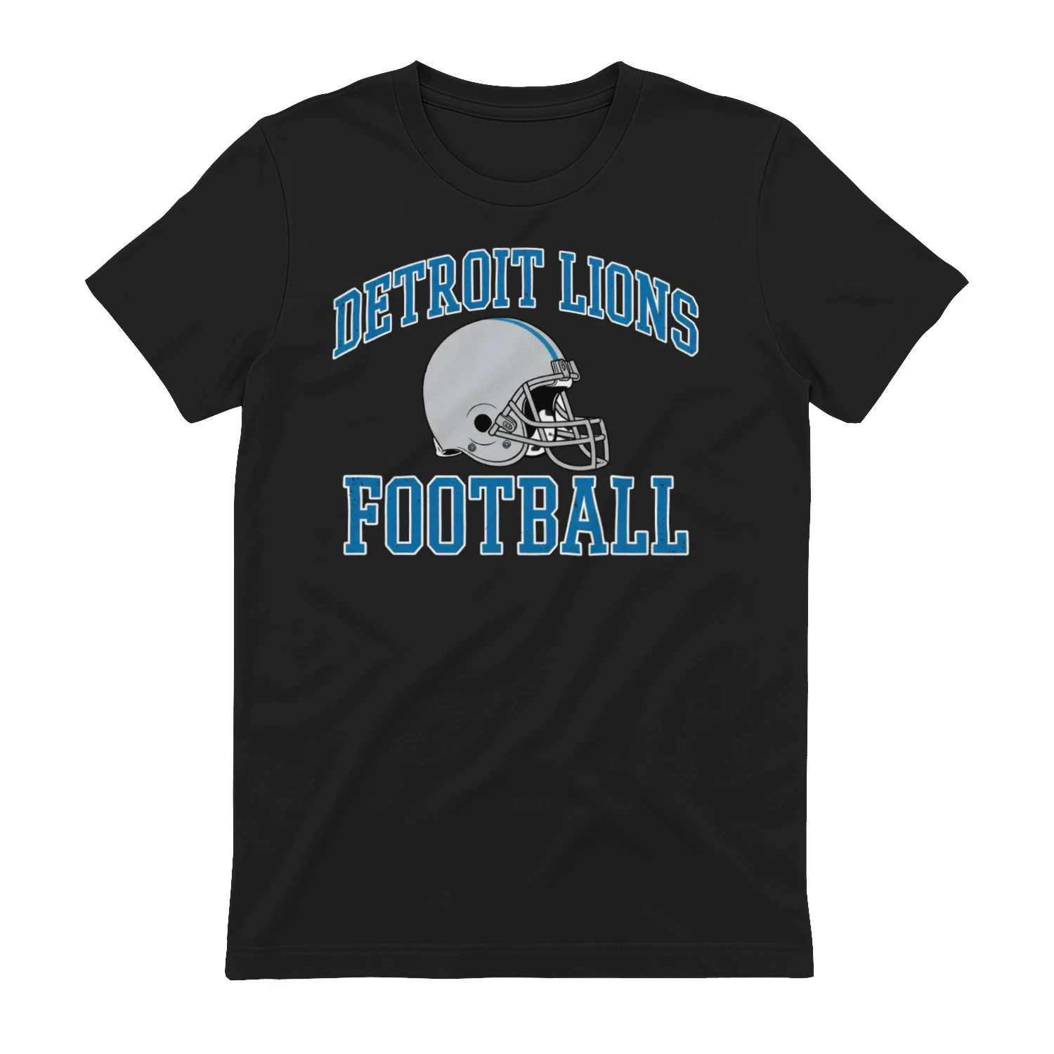 Detroit Football Fan T-Shirt Honolulu Blue Game Day Graphic Tee 🏈 Show Your City Pride,