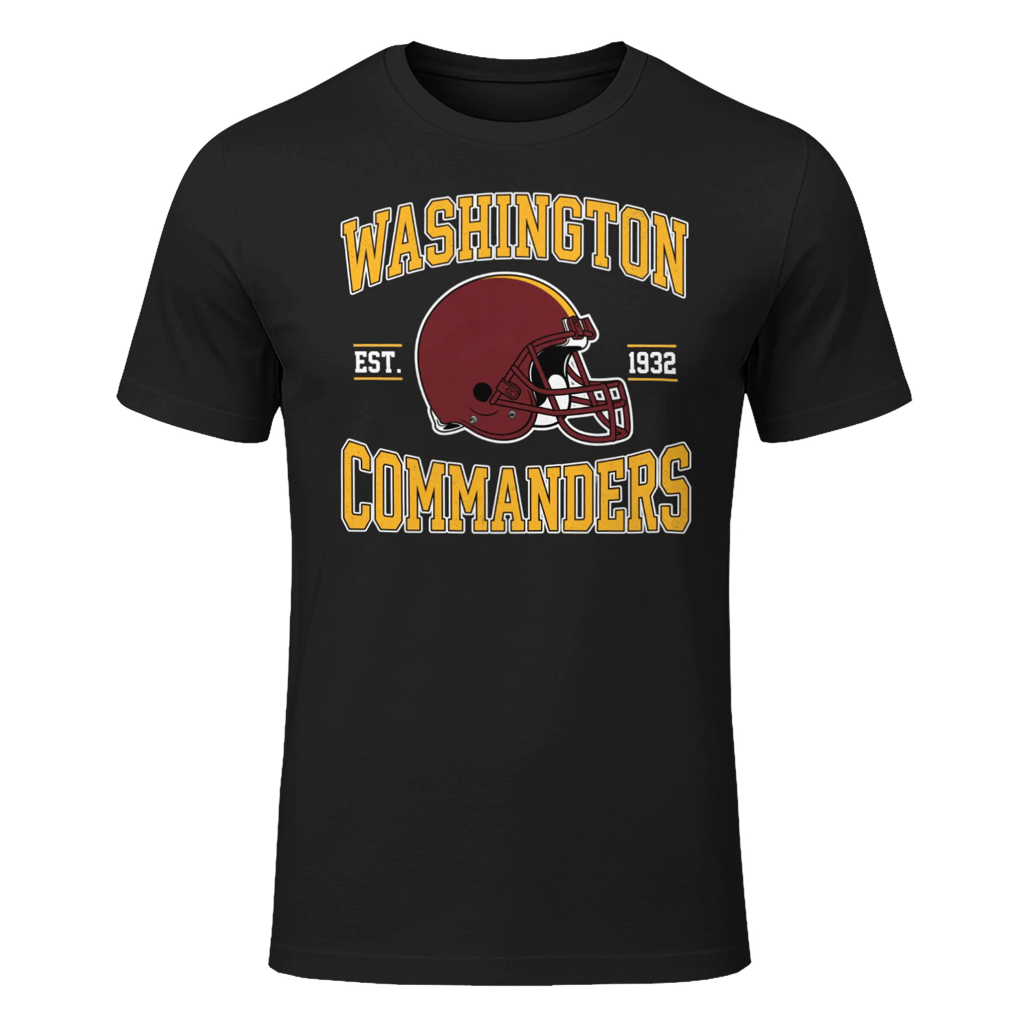 Washington Football Fan T-Shirt Burgundy & Gold Game Day Graphic Tee 🏈 Show Your City Spirit