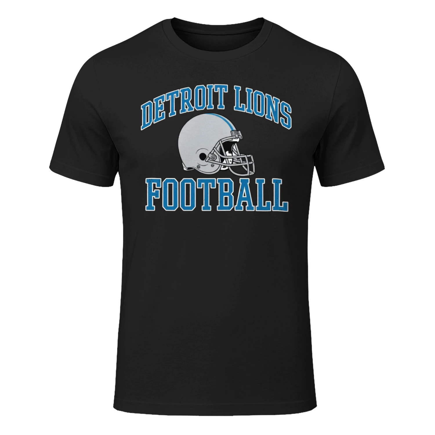 Detroit Football Fan T-Shirt Honolulu Blue Game Day Graphic Tee 🏈 Show Your City Pride,