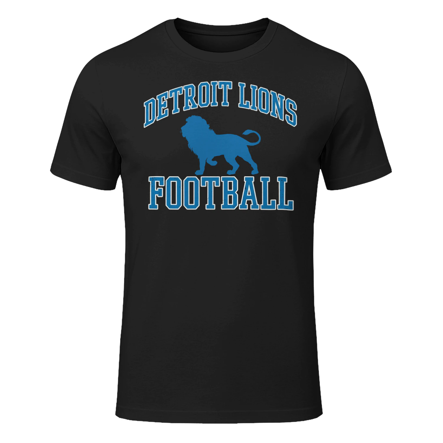 Detroit Football Fan T-Shirt Honolulu Blue Game Day Graphic Tee 🏈 Show Your City Pride