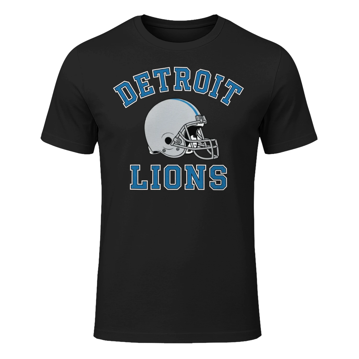  Detroit Football Fan T-Shirt Honolulu Blue Game Day Graphic Tee 🏈 Show Your City Pride