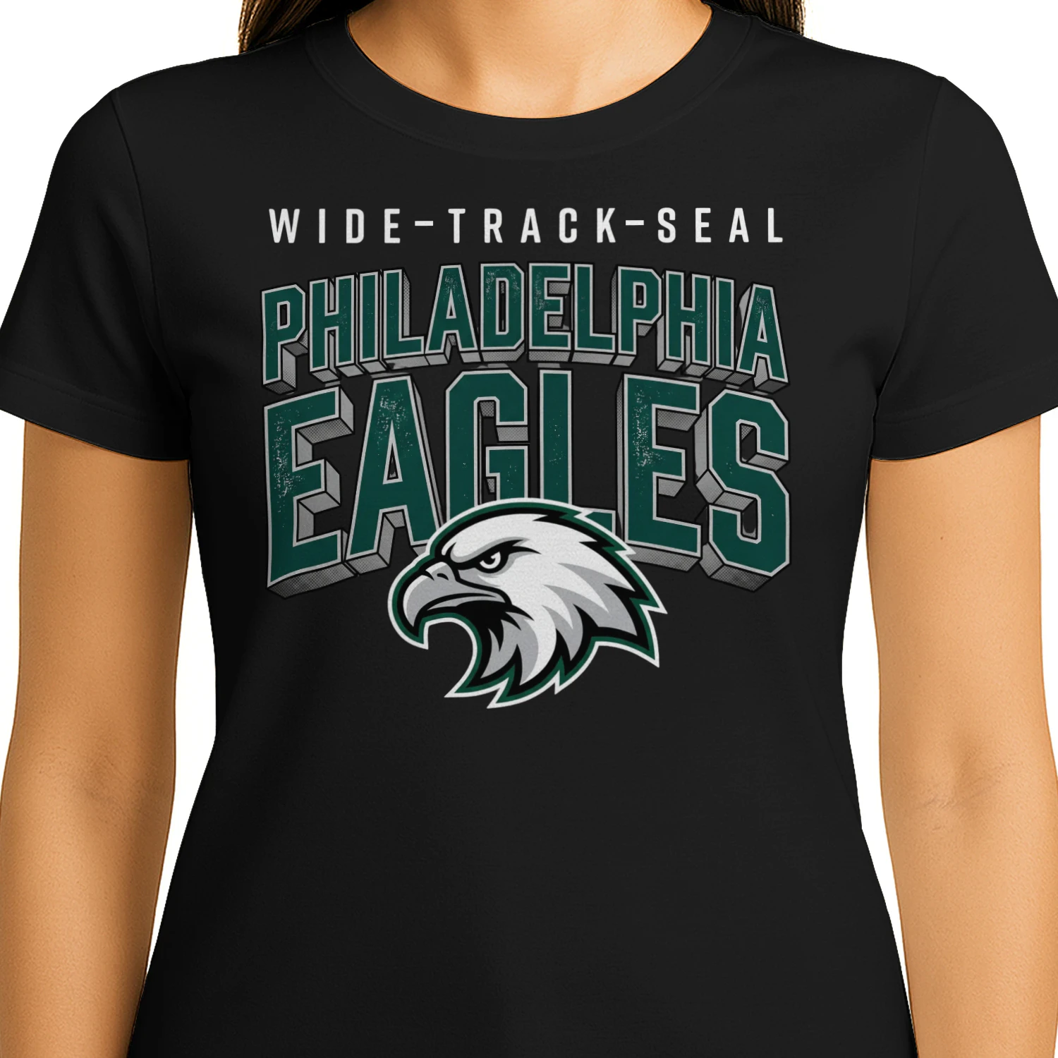  Philadelphia Football Fan T-Shirt Midnight Green Game Day Graphic Tee 🏈 Show Your City Spirit