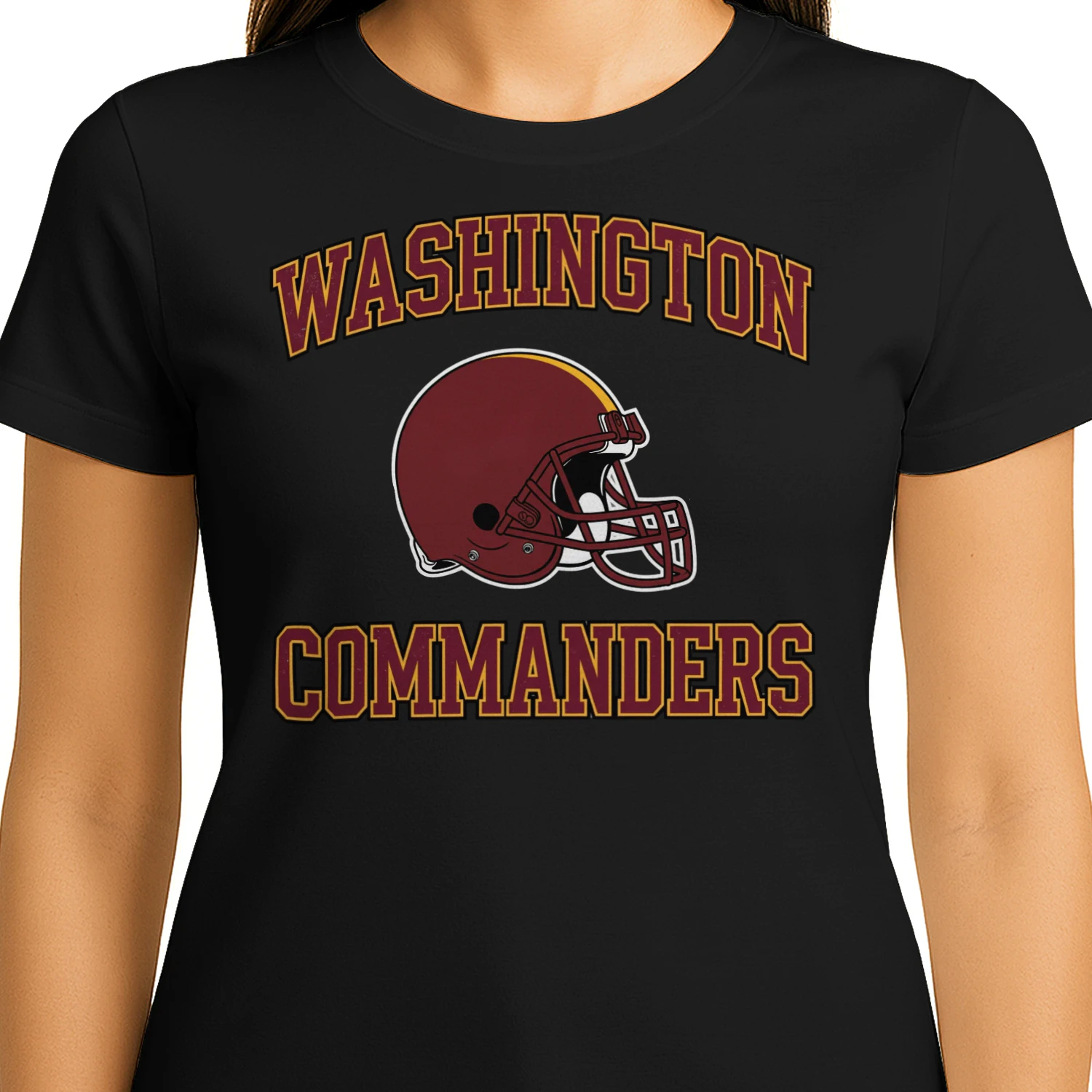 Washington Football Fan T-Shirt Burgundy & Gold Game Day Graphic Tee 🏈 Show Your City Spirit
