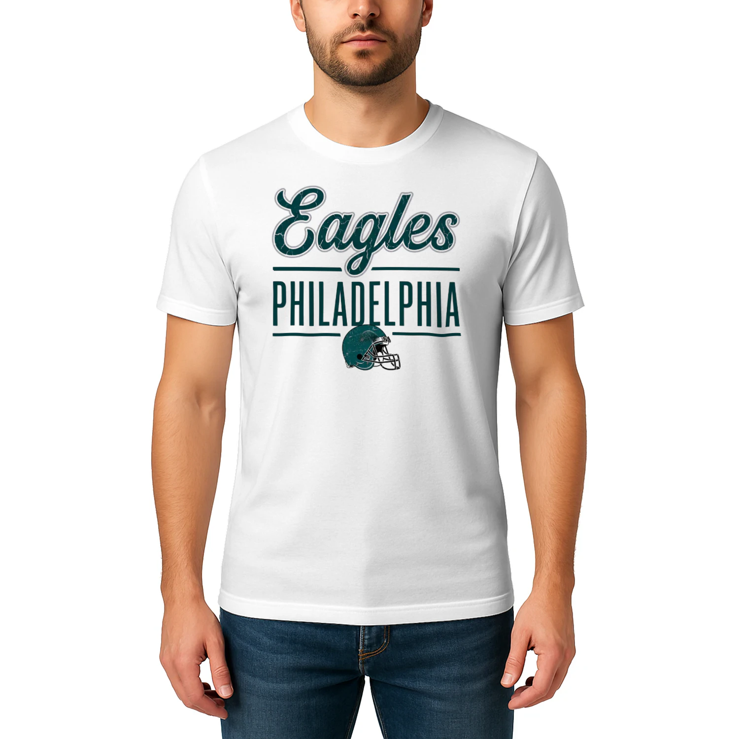 Philadelphia Football Fan T-Shirt Midnight Green Game Day Graphic Tee 🏈 Show Your City Spirit, Buy Now!