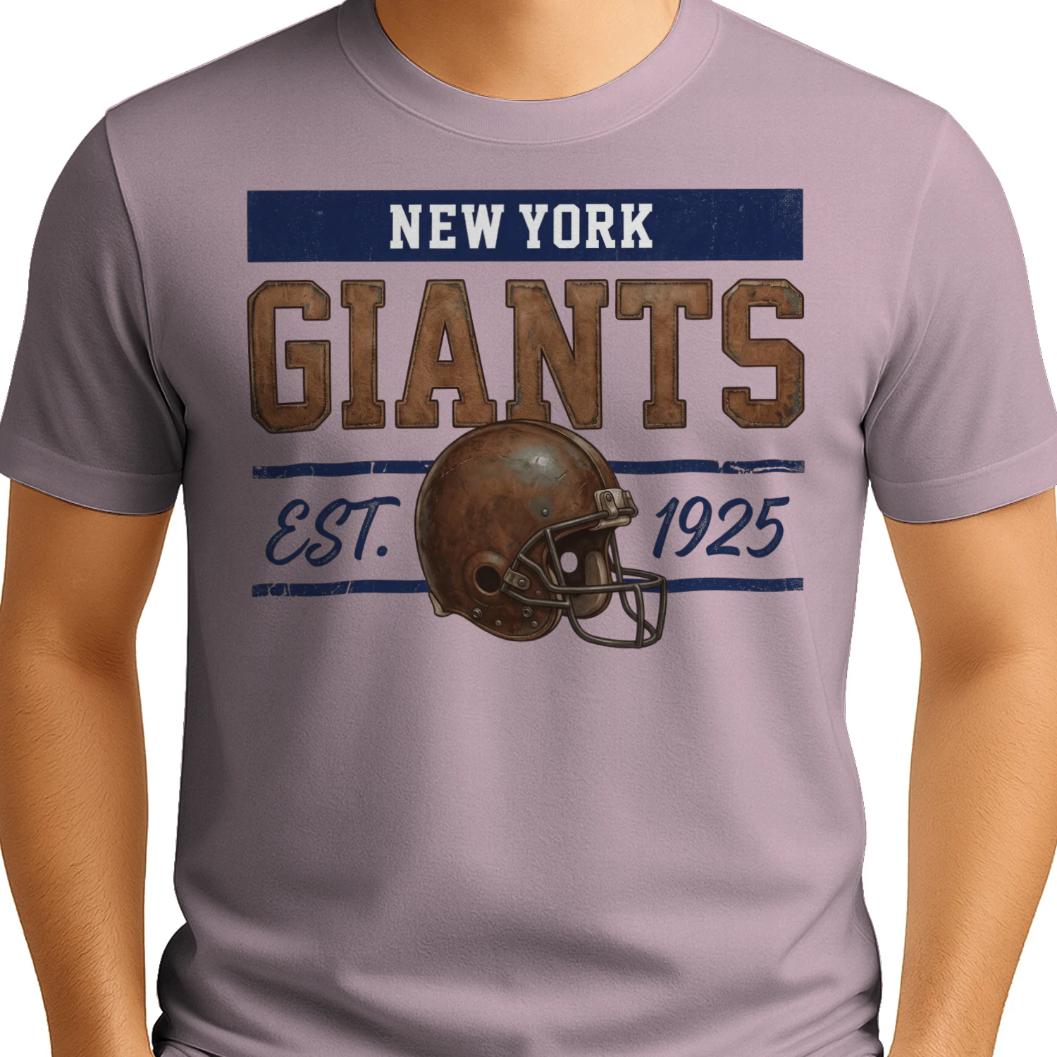  New York Football Fan T-Shirt Big Blue Game Day Graphic Tee 🏈 Show Your Team Spirit