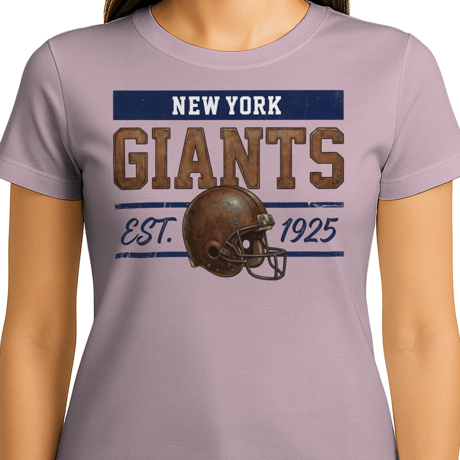 New York Football Fan T-Shirt Big Blue Game Day Graphic Tee 🏈 Show Your Team Spirit